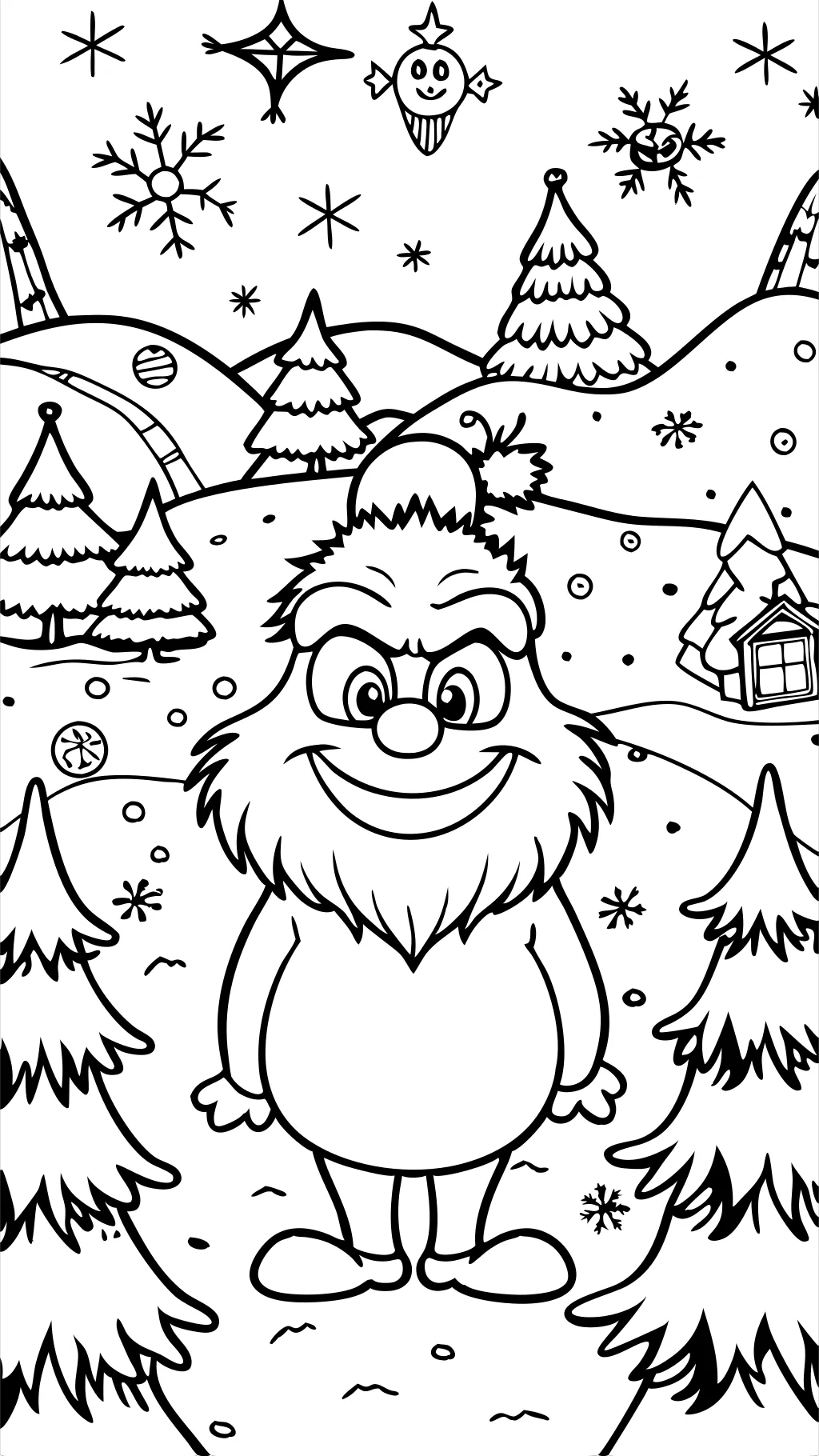 coloriage grinch